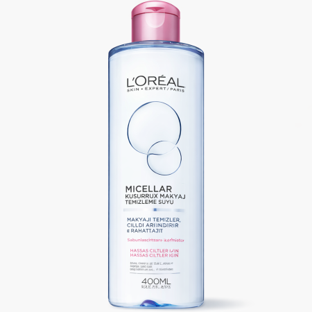 مزيل مكياج لوريال ميسيلار بيرفكت مائي للبشرة الحساسة 400 مل