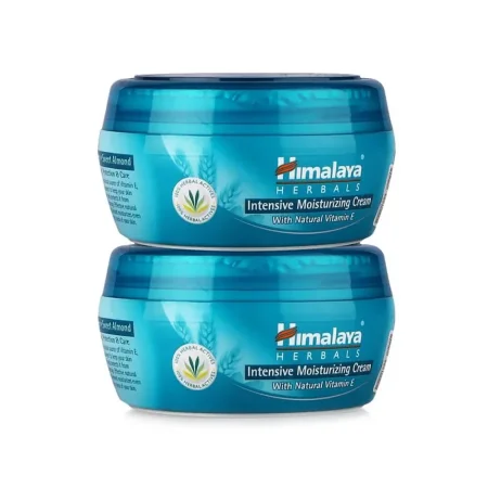 هيمالايا كريم ترطيب مركز بنواة القمح واللوز الحلو عرض خاص - 2×150 مل