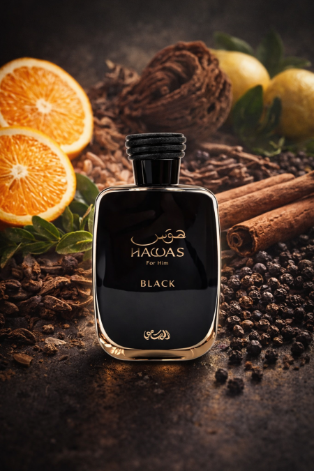 عطر هوس بلاك من الرصاصي Hawas Black