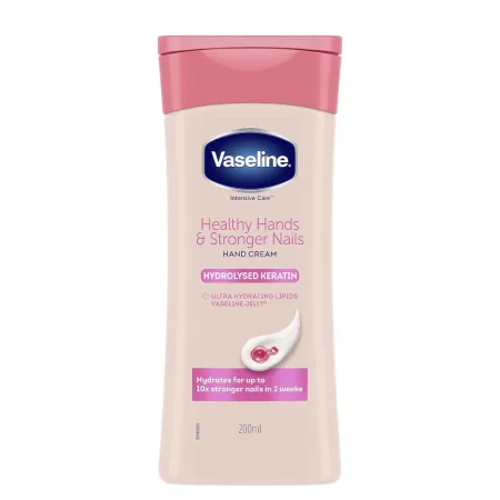 Vaseline Intensive Care Healthy Hands Stronger Nails Body Lotion | فازلين لوشن للجسم والاظافر واليدين