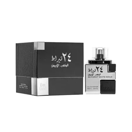 ٢٤ قيراط الذهب الأبيض من لطافة – 24 Carat White Gold by Lattafa