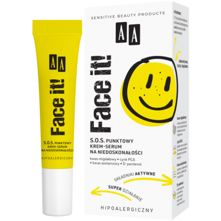 سيروم AA Face It! SOS Spot Cream-Serum لمعالجة عيوب البشرة، ١٥ مل