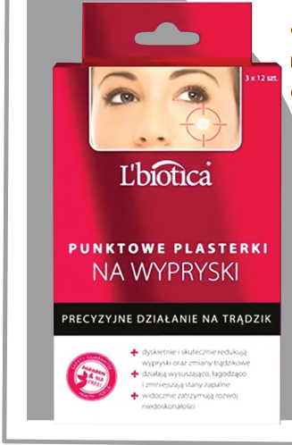 L'biotica Spot patches for blemishes 3x12 pieces
