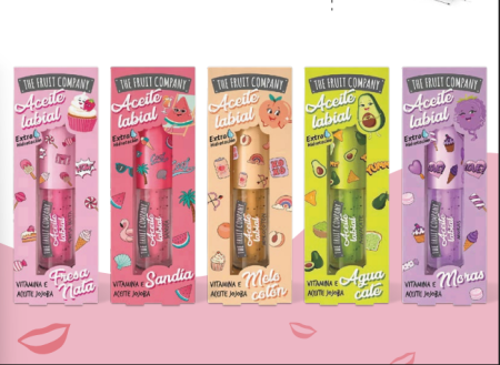 زيت الشفاه المرطب من شركة الفواكه