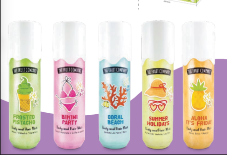 عطر الشعر و الجسم من شركة الفواكه