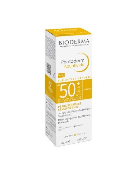 فوتوديرم ماكس أكوافلويد بعامل حماية من الشمس 50+ | بيوديرما واقي شمس بيوديرما للبشرة العادية والمختلطة