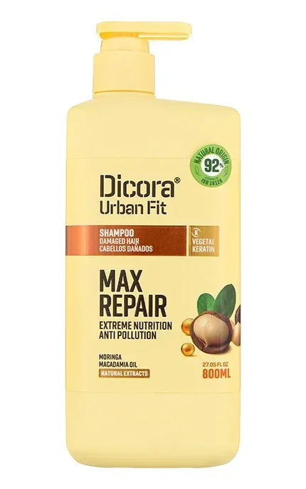 Dicora Shampoo Damaged Hair - 800ml | ديكورا شامبو للشعر التالف - 800 مل