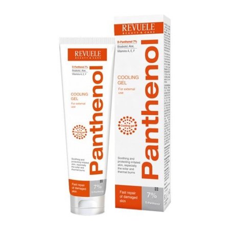 Panthenol Cooling Gel For Solar and Thermal Burns جل مهدئ للحروق الشمسية والحرارية