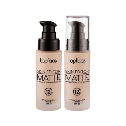 كريم أساس توب فيس سكين إدتور مطفي يدوم طويلًا فاونديشن للمناسبات